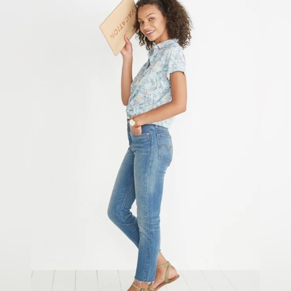 Marine Layer Kalaia Button Down Tukan Print Hawaiian Shirt NEW With Tags Size XS - Picture 5 of 13